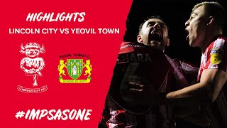 Lincoln City v Yeovil Town [upl. by Tamsky]