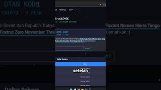 Cara selesaikan CTF Otan Kode ctf [upl. by Miksen]