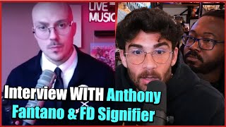 Hasan Interviews Anthony Fantano amp FD Signifier On Drake amp Kendrick Lamar Beef Hasanabi reacts [upl. by De]