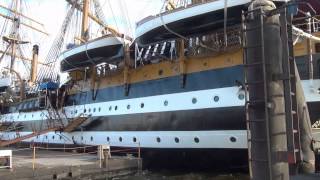 hamburger hafen segelschiff amerigo vespucci zu gast [upl. by Percy745]