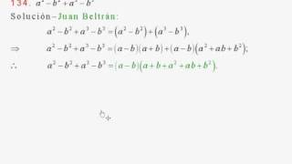 Descomposición en factores de expresiones algebraicas Baldor106133 y 134 [upl. by Pandolfi]