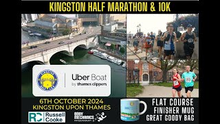 Kingston Half and 10k 2024 video [upl. by Syl]