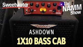 Ashdown Origin 1x10 Bass Cab at Winter NAMM 2019 [upl. by Enala679]