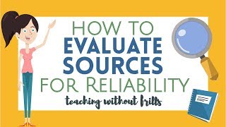 How to Evaluate Sources for Reliability  Writing for Kids [upl. by Topliffe]