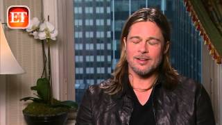 Brad Pitt interview [upl. by Ahsai]