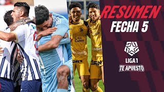 Resumen de la fecha 5 del Torneo Clausura 2024 todos los goles que viste en L1MAX  Liga1TeApuesto [upl. by Naima869]