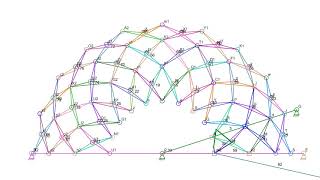 Hoberman Arch Mechanism [upl. by Sadoc]