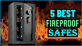 Best Fireproof Safes 2024  Top 5 Best Home Safe  Review [upl. by Eedolem]