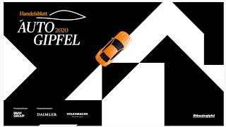 Der Handelsblatt AutoGipfel 2020 DIGITAL EDITION Backstage [upl. by Tristis]