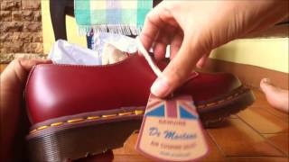 Dr Martens 1461 vintage oxblood Unboxing [upl. by Giarla]