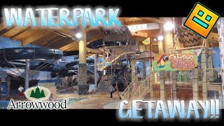 WATERPARK GETAWAY Arrowwood Resort [upl. by Enaek]