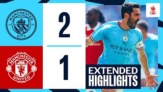 HIGHLIGHTS  Man City 21 Man Utd  FA Cup Final 2023  Gundogan 2 and Fernandes Goals [upl. by Rabin]