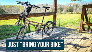 Flying with a Bike on Vacation  The Tern BYB Folding Bike [upl. by Thad]