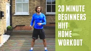 HIIT Home Workout for beginners [upl. by Annabela739]