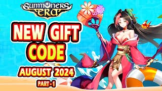 Summoners Era New Gift Code  Summoners Era New Gift Code August 2024 Part1 [upl. by Horatio946]