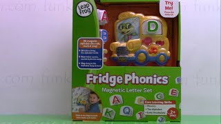 Fridge Phonics Magnetic Alphabet Letter Set by Leap Frog [upl. by Akimit]