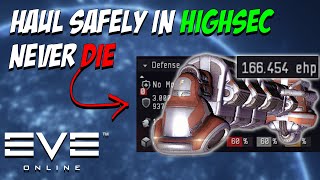 Move your goods safely in Highsec using this method EVE Online Guide [upl. by Aivatnohs]