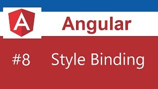 Angular Tutorial  8  Style Binding [upl. by Maddock]