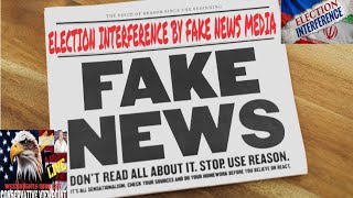 ELECTION INTERFERENCE BY THE FAKE NEWS MEDIA TONIGHT ON THE CONSERVATIVE VIEWPOINT 9PM EST [upl. by Heiney870]