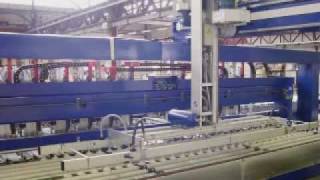 Delmac Automated Sizing Saw Line For Insulated Panels [upl. by Ihsar]