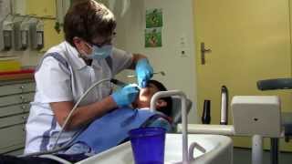 Dental visit Teeth cleaning in School Dental Clinic Part 4 Teeth cleaning [upl. by Michele]