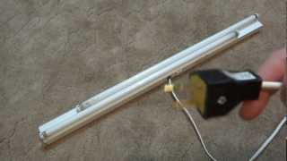 High Q Lighting 230watt Fluorescent light fixture [upl. by Grethel]