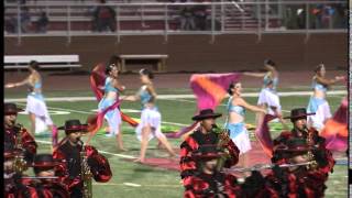 Palmview High School Band 2013 Pigskin Performance [upl. by Kieryt252]