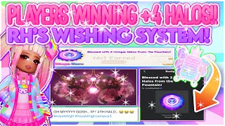 🌼How PLAYERS WIN 4 HALOS Royale High’s WISHING SYSTEM HYPOTHESIS amp analysis🥚🌷 royalehigh [upl. by Perlman]