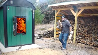 Outdoor Wood Burner Is it WORTH IT 4 Years later [upl. by Ainav]