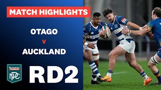 RD 2 HIGHLIGHTS Otago v Auckland Bunnings NPC 2024 [upl. by Latta]