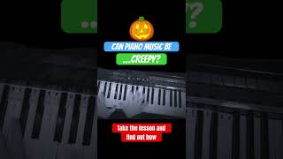 Can Piano music sound creepy and scary piano halloween scary horrorshorts pianolessons [upl. by Redyr580]