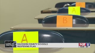 Davidson County Schools votes to start school with remote learning followed by AB day schedule [upl. by Lani]