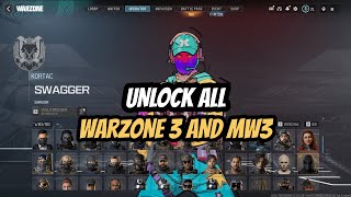 UNCUT WARZONE 3 UNLOCK ALL TOOL 🔥 CoD MW3 Unlock All Camos Operators amp More Full Guide [upl. by Coretta]