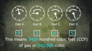 HOW to read a Gas meter [upl. by Noxin960]