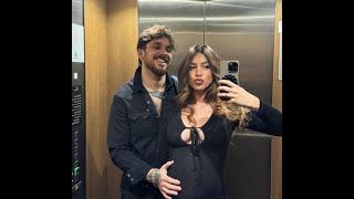 Uominiedonne Arianna Cirrincione e Andrea Cerioli comunicano la data in cui nascerà Allegra [upl. by Sissie89]