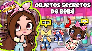 ¡LOS MEJORES OBJETOS SECRETOS PARA BEBÉS DONDE ENCONTARLOS en Avatar World ARILUNA [upl. by Kemme609]