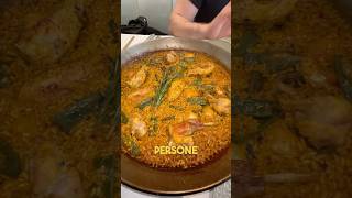 Paella firmata 3 stelle Michelin food [upl. by Imefulo614]