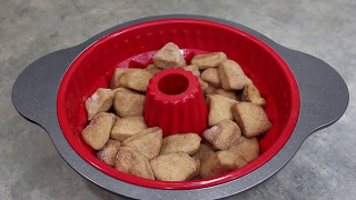 Monkey Bread 🐵 Recipe Made in Boxiki Kitchen SIlicone Bundt Pan [upl. by Lashondra]