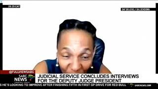 Judicial Service Commission concludes interviews for Deputy Judge President [upl. by Orianna219]