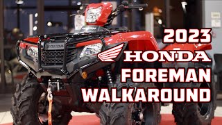 2023 Honda FourTrax Foreman 4x4 Walkaround [upl. by Allimac]