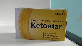 Ketostar soap antifungal soap ketoconazole saop [upl. by Brand]