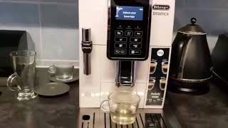 Delonghi Dinamica ecam 35035 review Bean to cup Coffee Machine [upl. by Rhonda]