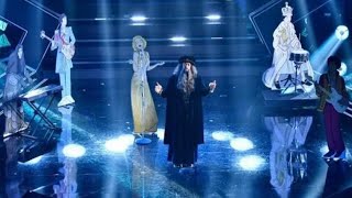 Sanremo 2021  Max Gazzè e la Trifluoperazina cantano Il Farmacista [upl. by Sadnak]