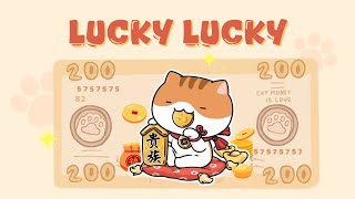 𝐏𝐥𝐚𝐲𝐥𝐢𝐬𝐭 Lucky Lucky✨🌈 1 hour lofi cute music 🎶 manifest positive energy 🌸studyaestheticchillcafe [upl. by Olnton62]