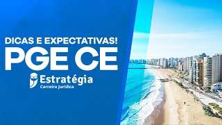 Concurso PGE CE Dicas e Expectativas [upl. by Ignatius]