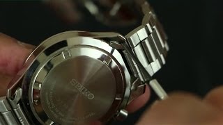 How to quotRemovequot your Seiko Watch Band the Easy Way [upl. by Harelda]