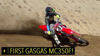 Our First Reaction  2023 GASGAS MC 350F [upl. by Ahael226]