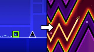 How Geometry Dash Teaches its Mechanics [upl. by Ytsihc]