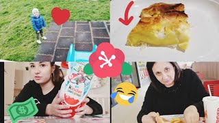 VLOG SPESA❤️RICETTA TORTA SALATA AL FORMAGGIO 🥧 GIORNATA AL PARCO 🌳 [upl. by Beret221]