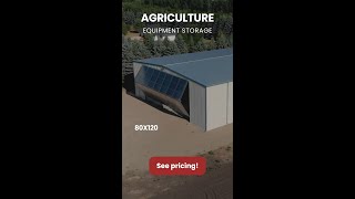 Get pricing on a steel building for agriculture commercial or manufacturing [upl. by Eelaras]